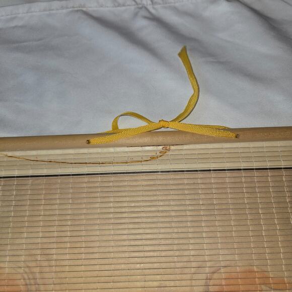 Giftco Bamboo Scroll Calendar Two-Sided 1990 1991 Wall Hang Footprints Deer Duck - Picture 12 of 16